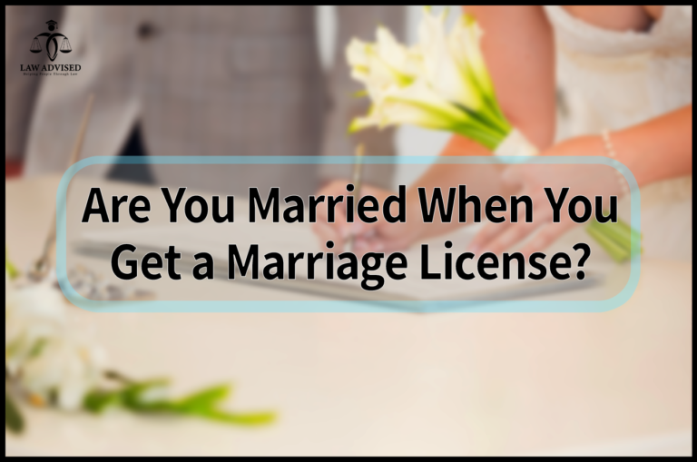 Are You Married When You Get a Marriage License? Debunking Marriage License Myths