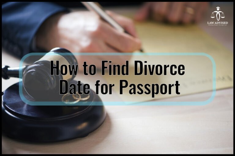 How to Find Divorce Date for Passport: A Simple Guide