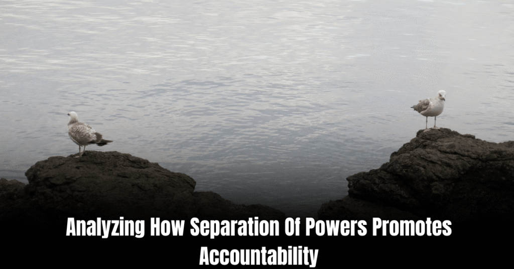 Analyzing How Separation Of Powers Promotes Accountability