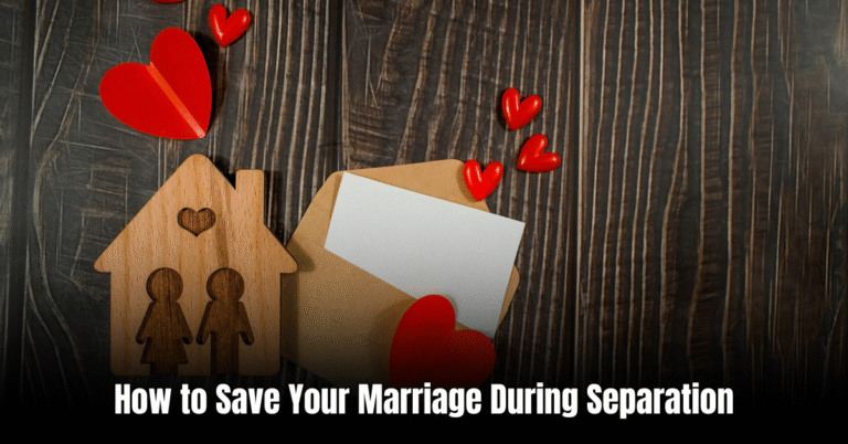 How to Save Your Marriage During Separation