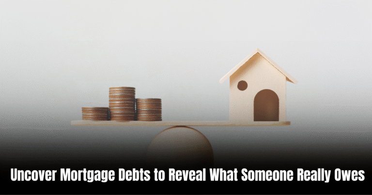 Uncover Mortgage Debts to Reveal What Someone Really Owes