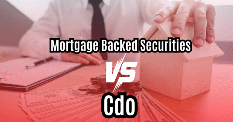 Mortgage Backed Securities Vs Cdo