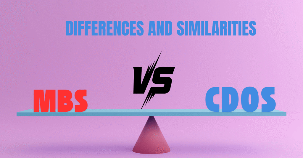 Mortgage Backed Securities Vs Cdo difference