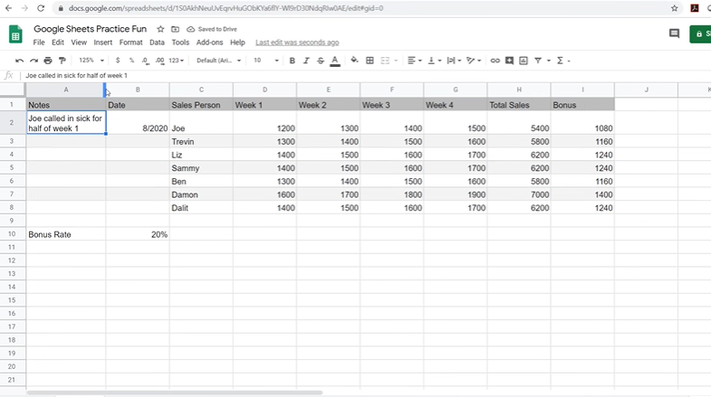 What is google sheet
