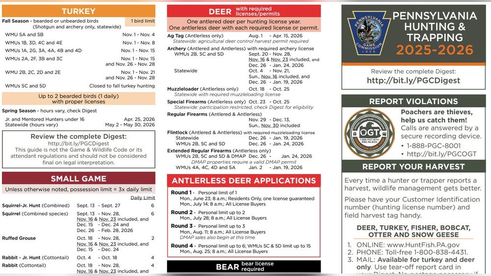 Deer Hunting Laws in Pennsylvania