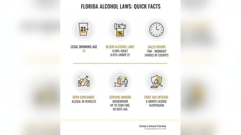 Drinking And Driving Laws in Florida