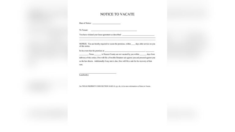 Eviction Laws in Texas With No Lease