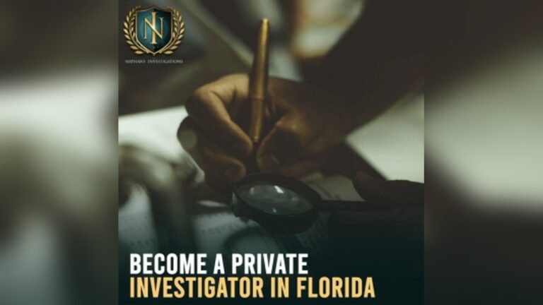 How To Become A Licensed Private Investigator In Florida