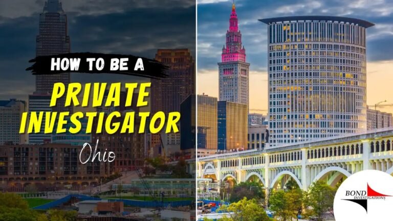 How To Become A Licensed Private Investigator In Ohio