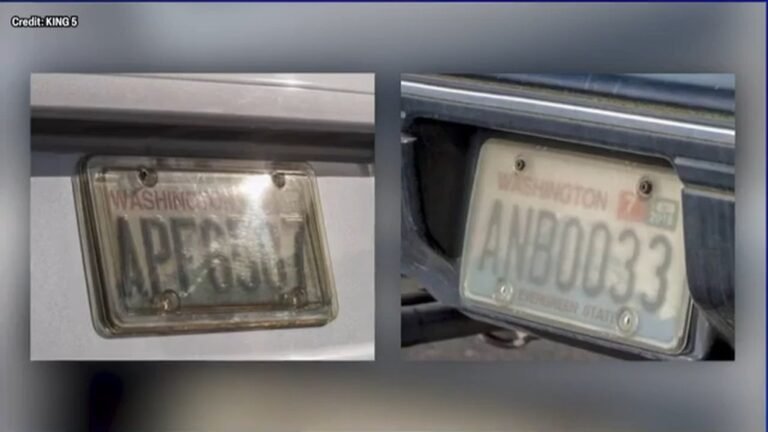 License Plate Laws in Washington State