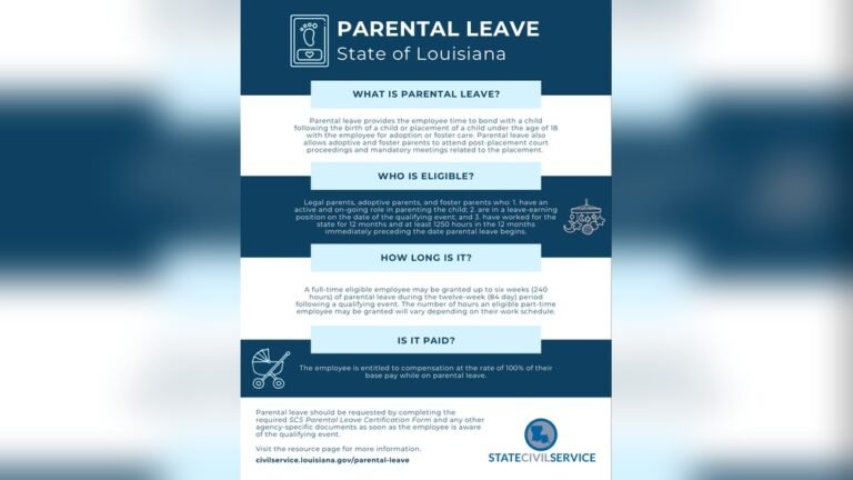 Maternity Leave Laws in Louisiana