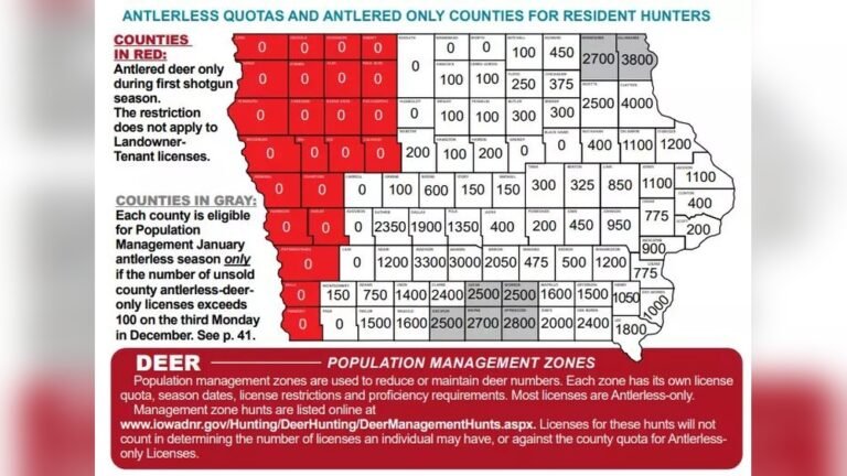 New Deer Hunting Laws in Iowa