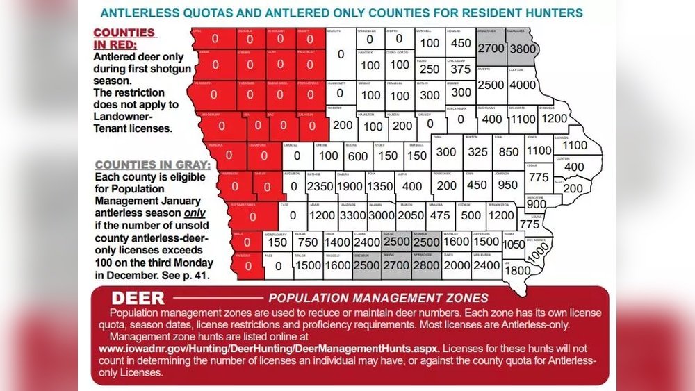 New Deer Hunting Laws in Iowa