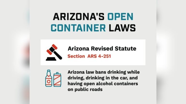 Open Container Laws in Arizona