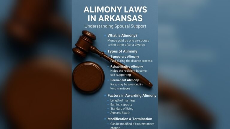 What are the Divorce Laws in Arkansas