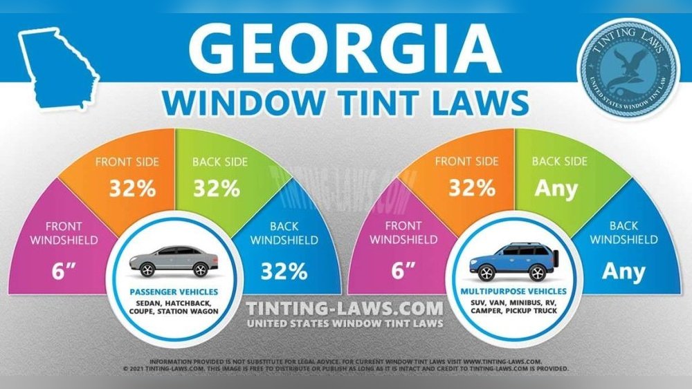 Window Tint Laws in Georgia: What Drivers Need to Know