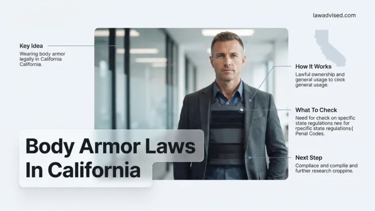 Body Armor Laws in California 2027 Real Guide to Rules