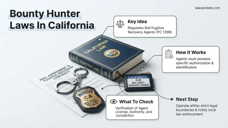 Bounty Hunter Laws in California Expert 2027 Legal Guide