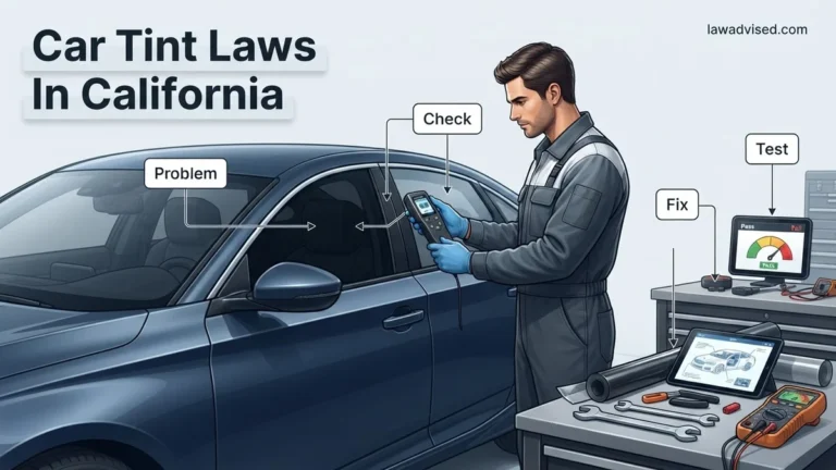 Car Tint Laws in California 2027 Real Limits and Guide