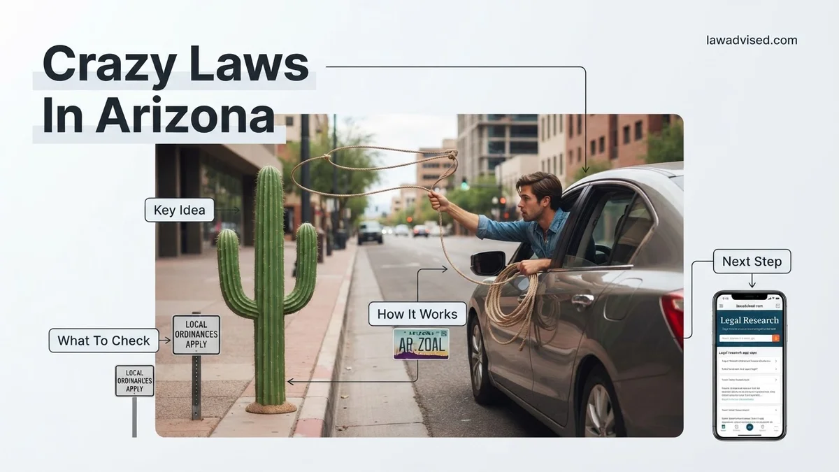 Crazy Laws In Arizona Crazy Laws In Arizona expert guide showing the main topic and key context