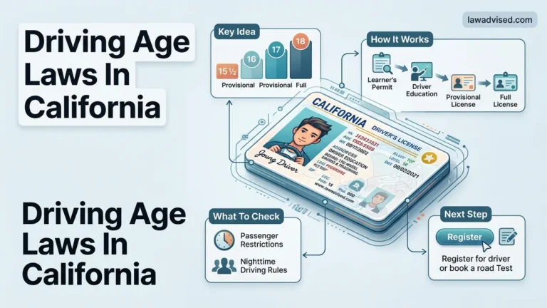 Driving Age Laws in California 2027 Step-by-Step Guide