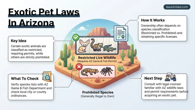 Exotic Pet Laws in Arizona 2026 Expert Legal Guide