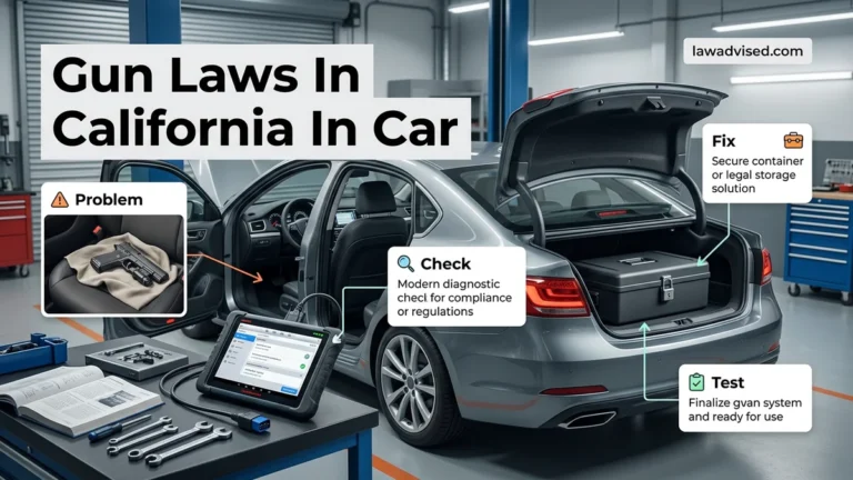 Gun Laws in California in Car Step-by-Step 2027 Guide