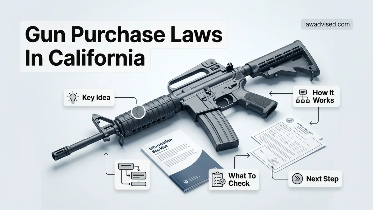 Gun Purchase Laws In California Gun Purchase Laws In California expert guide showing the main topic and key context