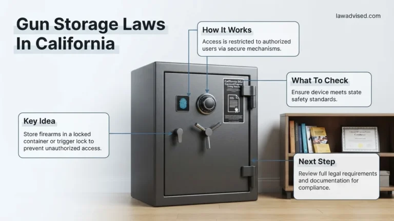 Gun Storage Laws in California 2027 Expert Compliance Guide
