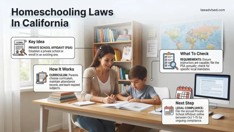 Homeschooling Laws in California Expert 2027