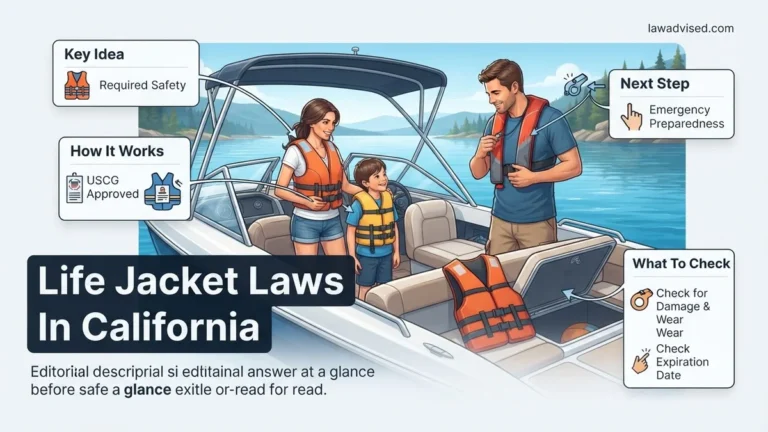 Life Jacket Laws in California 2027 Expert Safety Guide