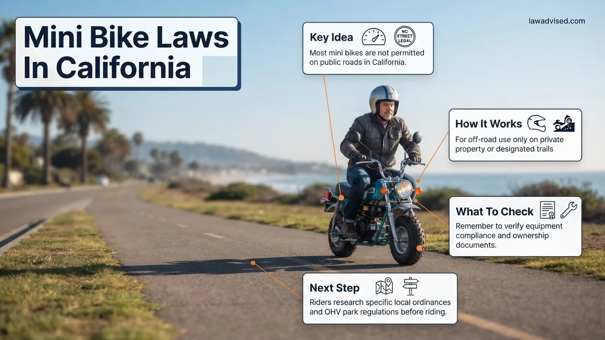 Mini Bike Laws In California Mini Bike Laws In California expert guide showing the main topic and key context