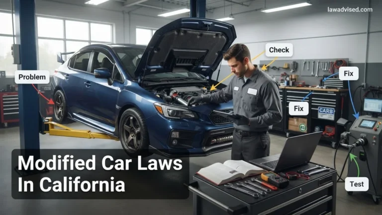 Modified Car Laws in California 2027 Expert Legal Guide