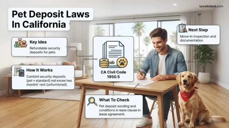 Pet Deposit Laws in California Expert 2027