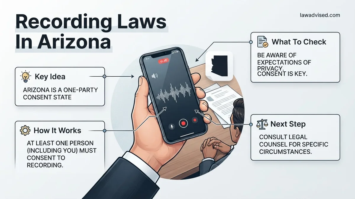 Recording Laws In Arizona Recording Laws In Arizona expert guide showing the main topic and key context