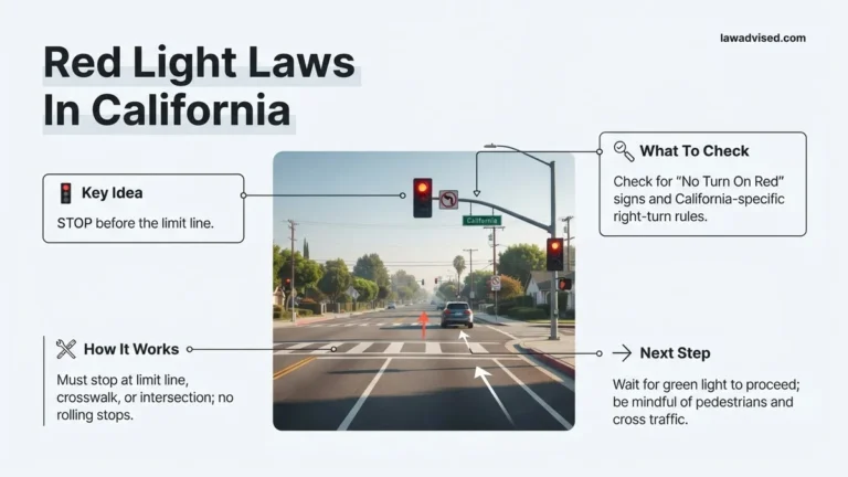 Red Light Laws in California Guide to Rules and Fines 2027