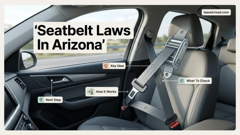 Seatbelt Laws in Arizona Real Guide for 2027