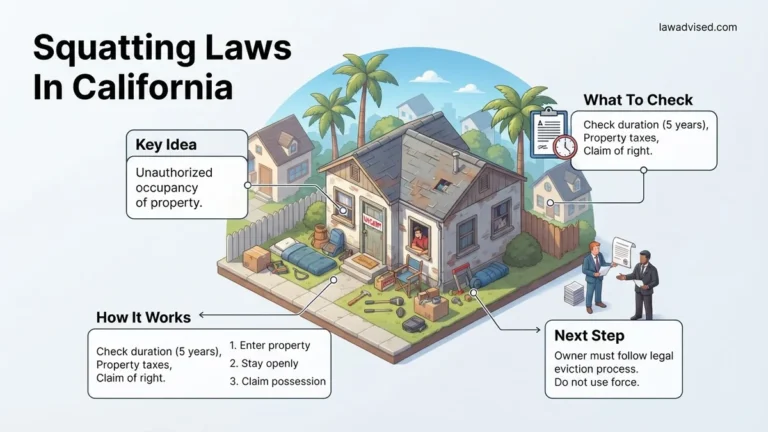 Squatting Laws in California 2027 Step-by-Step Legal Guide
