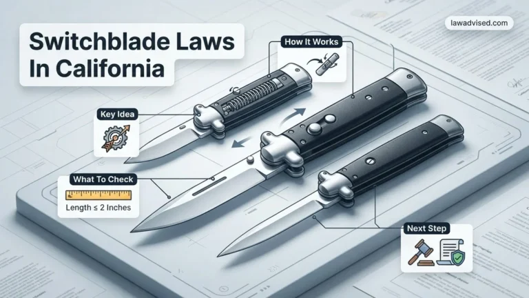 Switchblade Laws in California 2027 Expert Legal Guide
