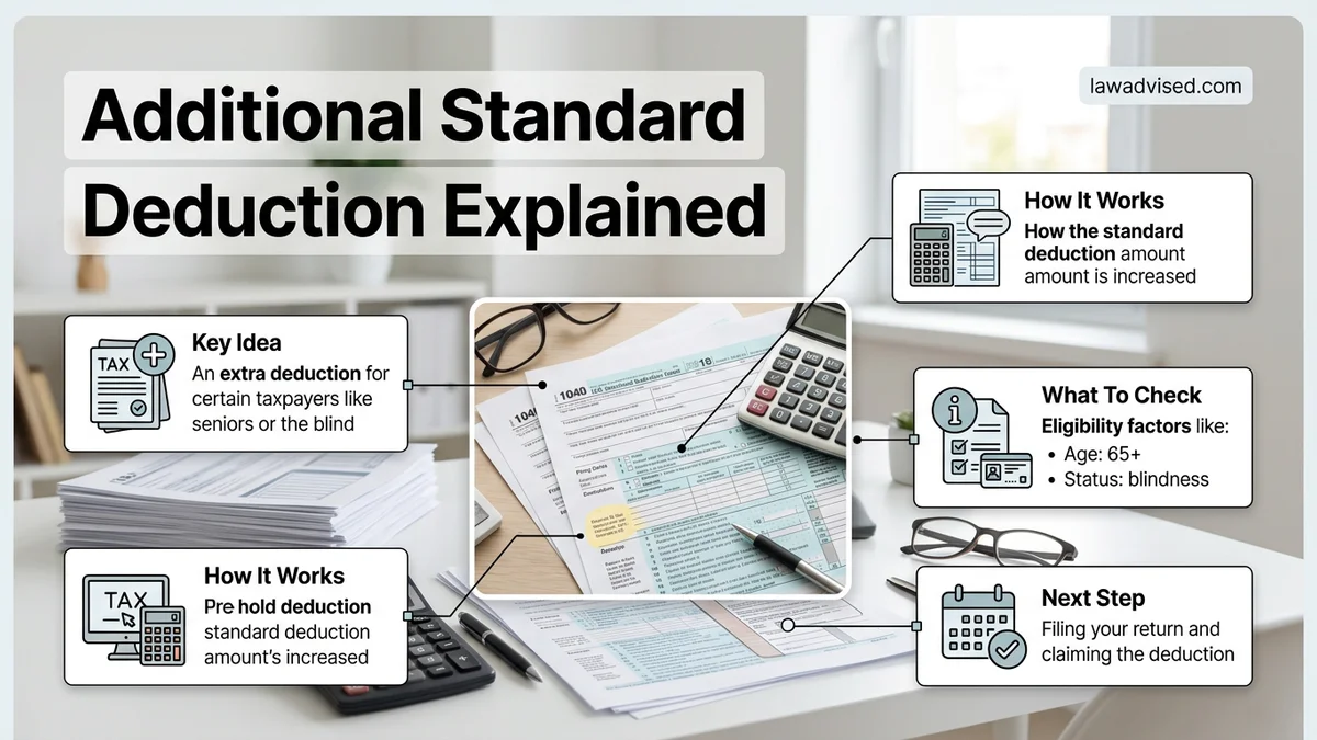 Additional Standard Deduction Explained Additional Standard Deduction Explained expert guide showing the main topic and key context