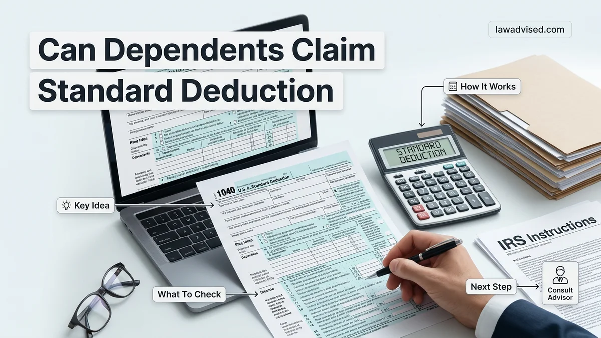 Can Dependents Claim Standard Deduction Can Dependents Claim Standard Deduction expert guide showing the main topic and key context