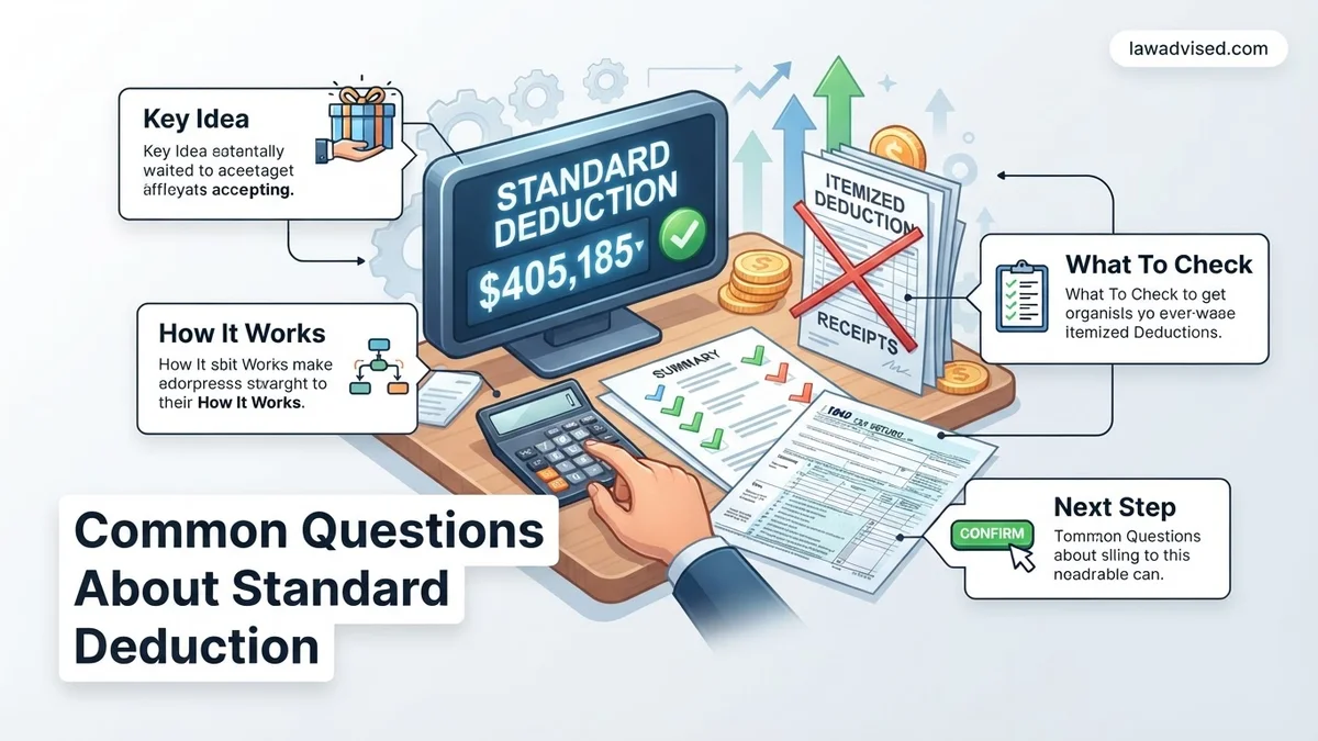 Common Questions About Standard Deduction Common Questions About Standard Deduction expert guide showing the main topic and key context