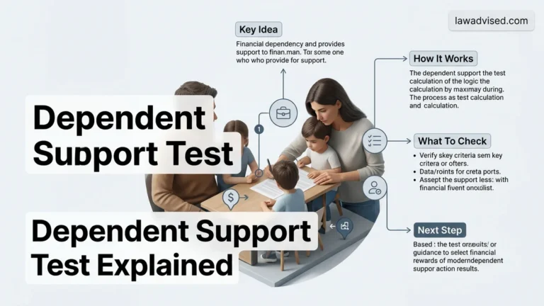 Dependent Support Test Explained Step-by-Step Guide 2026