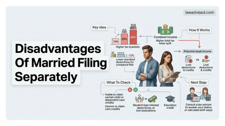 Disadvantages of Married Filing Separately A 2026 Guide