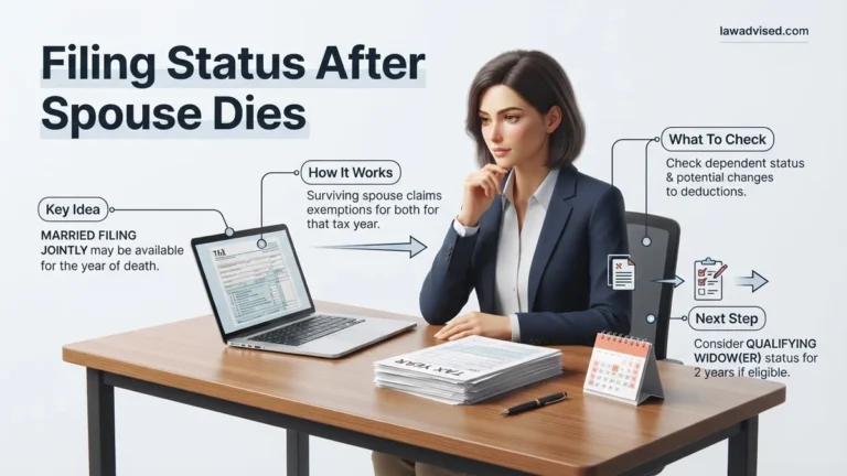 Filing Status After Spouse Dies 2026 A Step-by-Step Guide