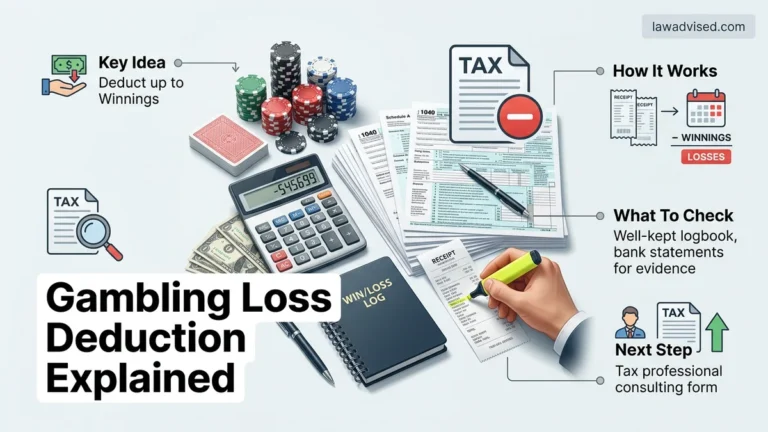 Gambling Loss Deduction Explained 2026 Step-by-Step Guide