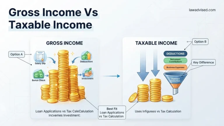 Gross Income vs Taxable Income Real Guide for 2026