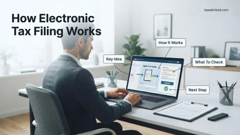 How Electronic Tax Filing Works Step-by-Step Guide 2026