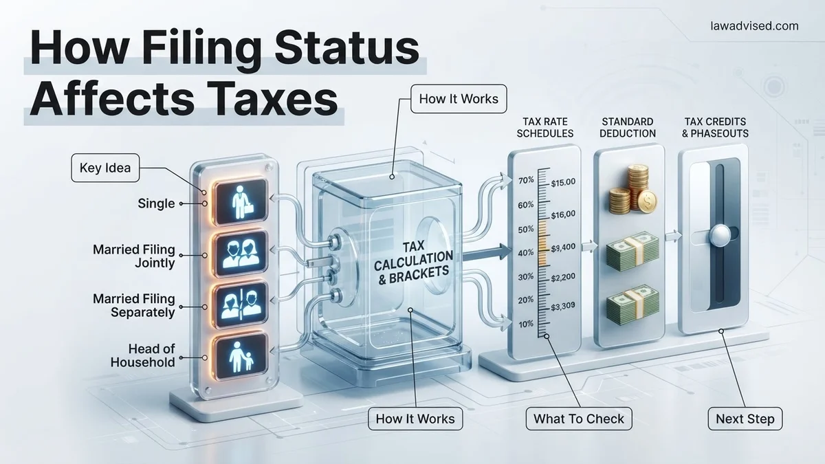 How Filing Status Affects Taxes How Filing Status Affects Taxes expert guide showing the main topic and key context