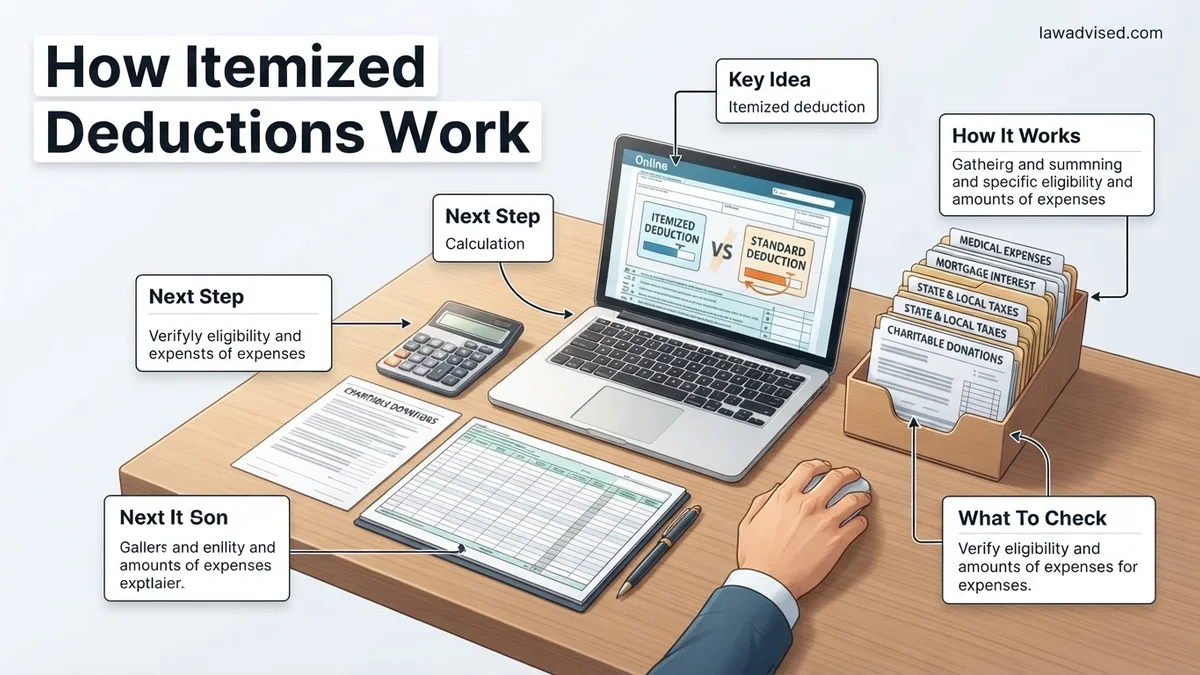 How Itemized Deductions Work How Itemized Deductions Work expert guide showing the main topic and key context